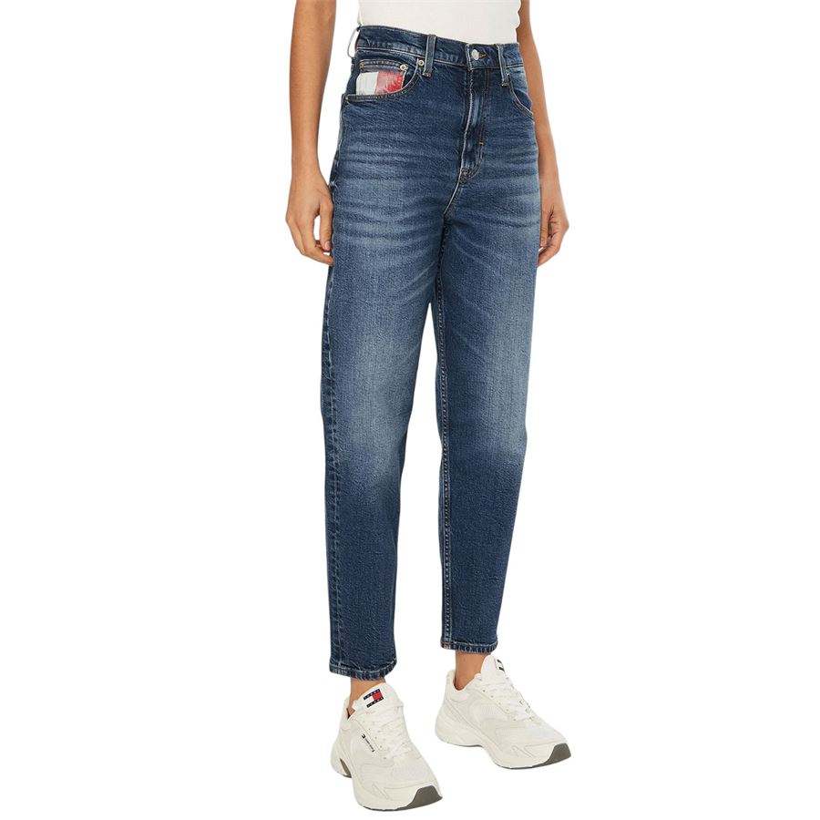 Mom Jean Uh Tpr Rwb jeans da donna Tommy Jeans | DW0DW202241BK